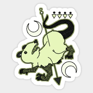 Moss Paranoia Sticker